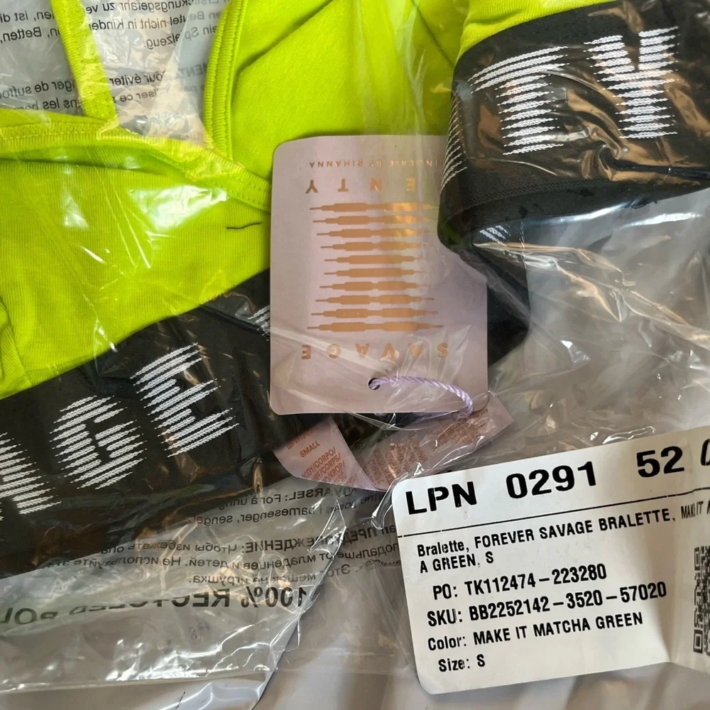 Make It Matcha Green Forever Savage Bralette - Picture 9 of 10